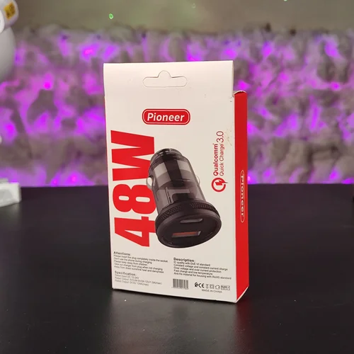 شارژر فندکی PIONEER مدل 48W
