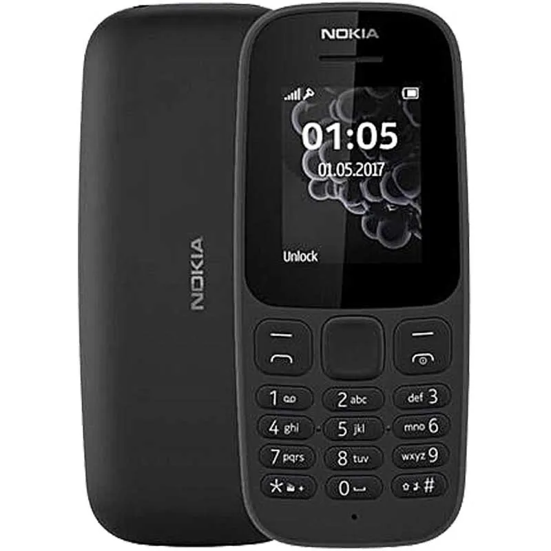 گوشی موبایل nokia 105 4g نسل چهار با کد رجیستر و گارانتی